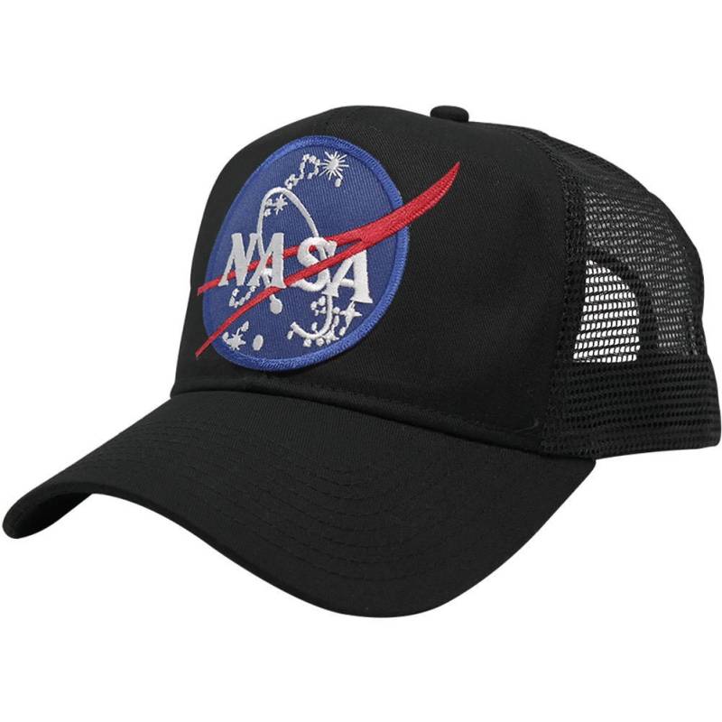 Nasa Insignia Bestickter Aufnäher Snapback Black Cap - 2 Styles von armycrew