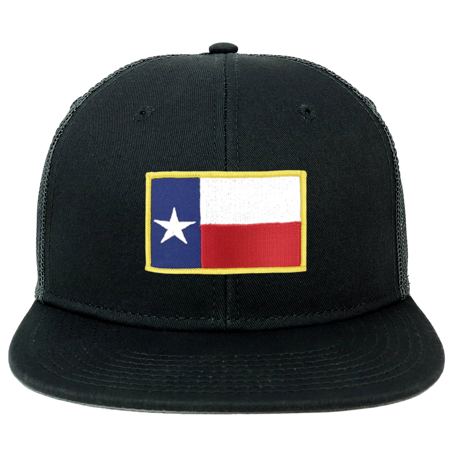 Oversize Xxl Texas State Flag Patch Flatbill Mesh Snapback Cap Oversize Xxl Texas State Flag Patch Flatbill Mesh Snapback Cap von armycrew