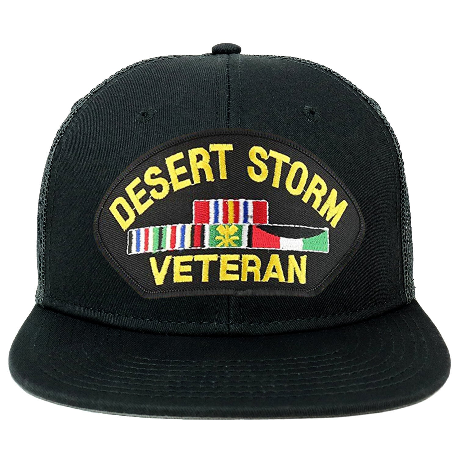Oversize Xxl Wüste Sturm Veteran Große Patch Flatbill Mesh Snapback Cap Oversize Xxl Wüste Sturm Veteran Große Patch Flatbill Mesh Snapback Cap von armycrew