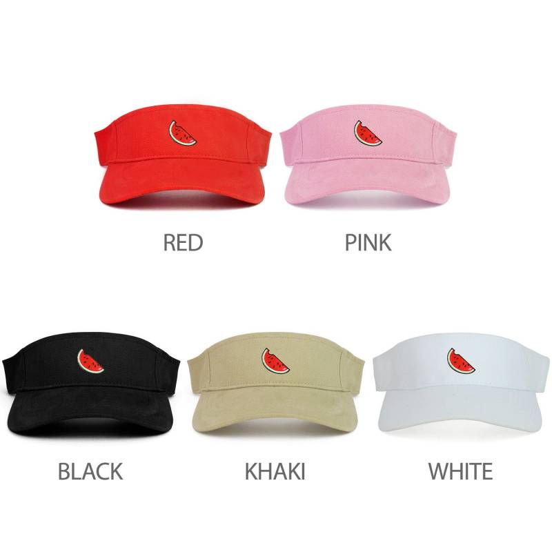 Wassermelone Patch Baumwolle Verstellbare Visier Kappe von armycrew