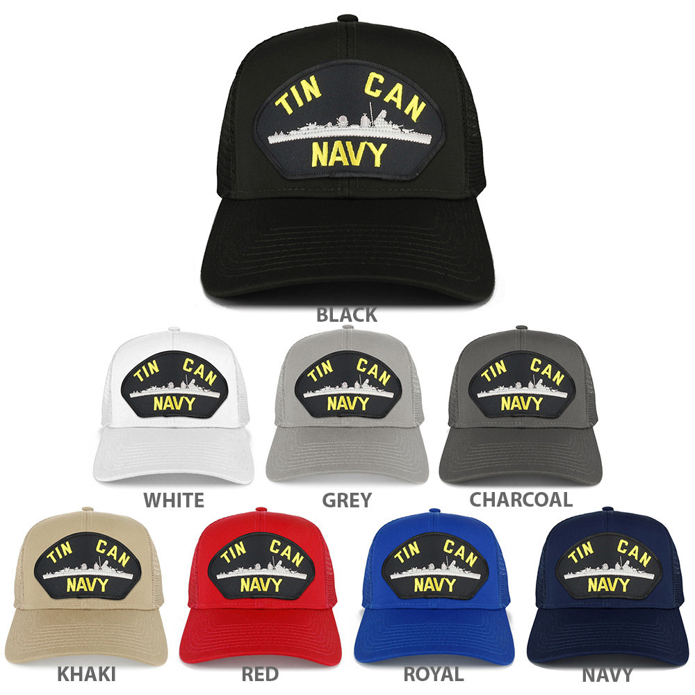 Zinn Dose Marine U-Boot Große Patch Snapback Mesh Trucker Cap | 30-287-Pml131 Zinn Dose Marine U-Boot Große Patch Snapback Mesh Trucker Cap | 30-287-Pml131 von armycrew