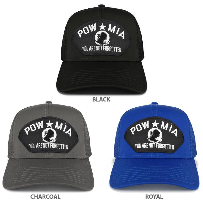 xxl Oversize Pow Mia Nicht Vergessen Große Patch Mesh Zurück Trucker Cap | 30-287xx-Pml138 von armycrew