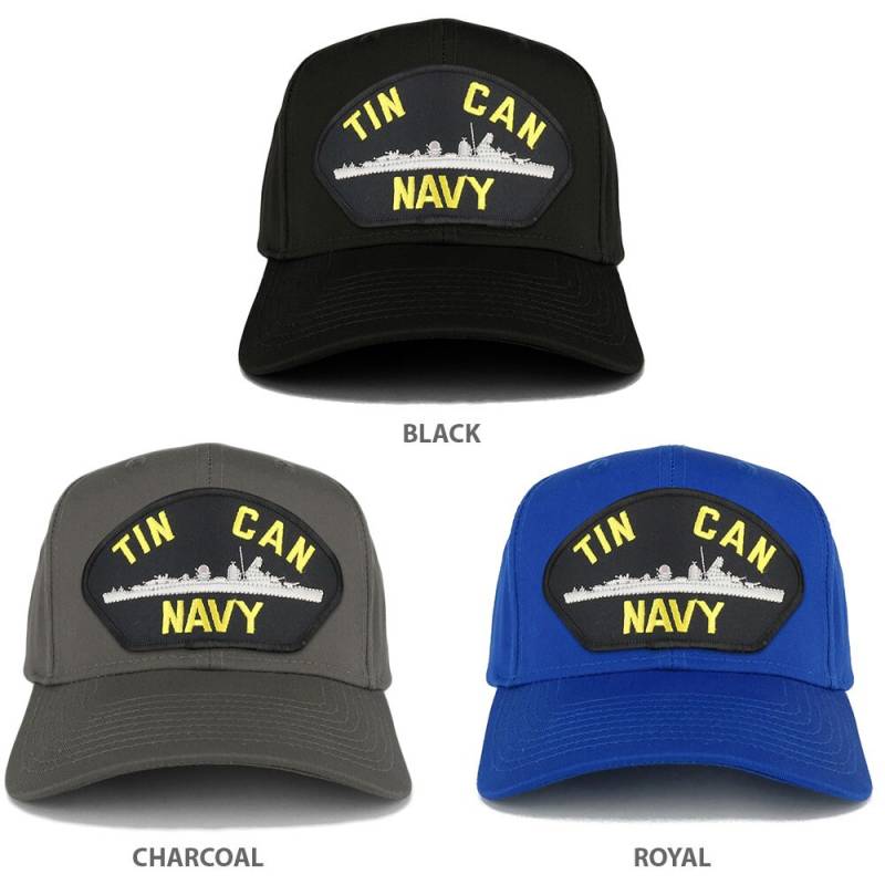xxl Oversize Zinn Kann Marine U-Boot Große Patch Baseball Cap | 27-079xx-Pml131 von armycrew