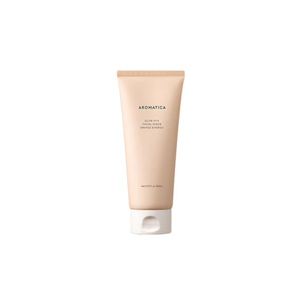 aromatica - Glow Vita Facial Scrub Orange & Neroli - 150g von aromatica