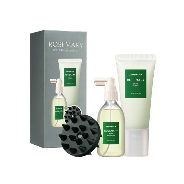 aromatica - Rosemary Scalp Treatment Kit - 1 set (3 artikel) von aromatica