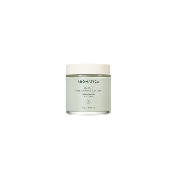 aromatica - Tea Tree Pore Purifying Clay Mask 2% Niacinamide + 45% von aromatica