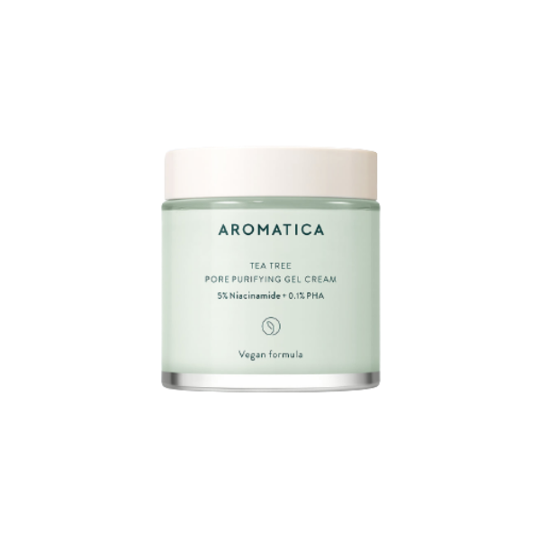 aromatica - Tea Tree Pore Purifying Gel Cream - 100ml von aromatica