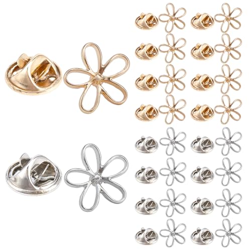 arricraft 20 Stück Anstecknadeln Mit Gänseblümchen Motiv Gold Und Silber Blumenbrosche Anstecknadeln Aus Metall Anzug Hemd Business Anstecknadel Set Für Damen Kleider Röcke Schals Hüte Kleidung arricraft 20 Stück Anstecknadeln Mit Gänseblümchen Motiv Gold Und Silber Blumenbrosche Anstecknadeln Aus Metall Anzug Hemd Business Anstecknadel Set Für Damen Kleider Röcke Schals Hüte Kleidung von arricraft