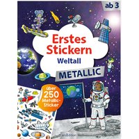 arsEdition Erstes Stickern Metallic – Weltall von ArsEdition
