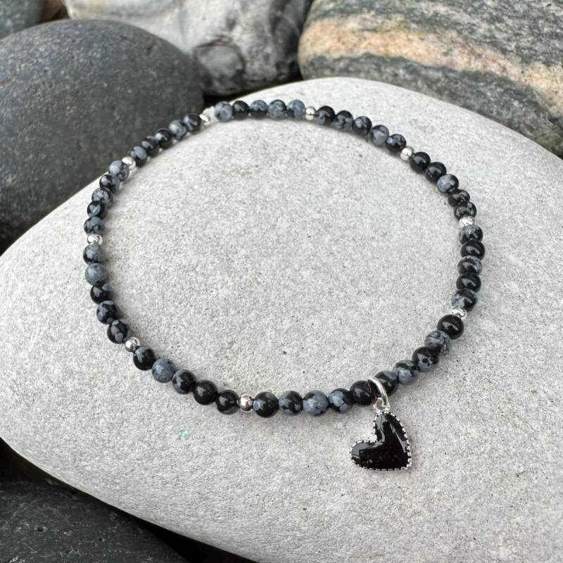 Armband Herz, Freundschaftsarmband, Schwarzes Herz Armband Herz, Freundschaftsarmband, Schwarzes Herz von arsnoriae