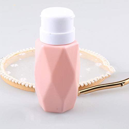 200 ML Raute Push Down Dispenser Nail art Pumpspender Leere Flasche Gelpoliermittel Make-Up Entferner Reiniger Flüssigkeitsbehälter Lagerung Maniküre Werkzeug von art lalic