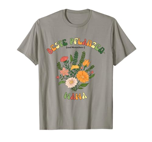 Muttertagsgeschenk Geburtstagsgeschenk Beste Pflanzen-Mama T-Shirt von art'n'cute