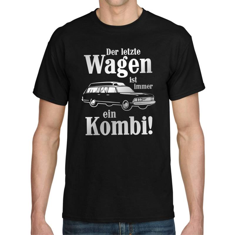 Der Letzte Wagen Ist Immer Ein Kombi Sprüche Spruch Spaß Lustig Comedy Morbide Sarkasmus Sarkastisch Tod Bestatter Leichenwagen Fun T-Shirt von artSHIRT24