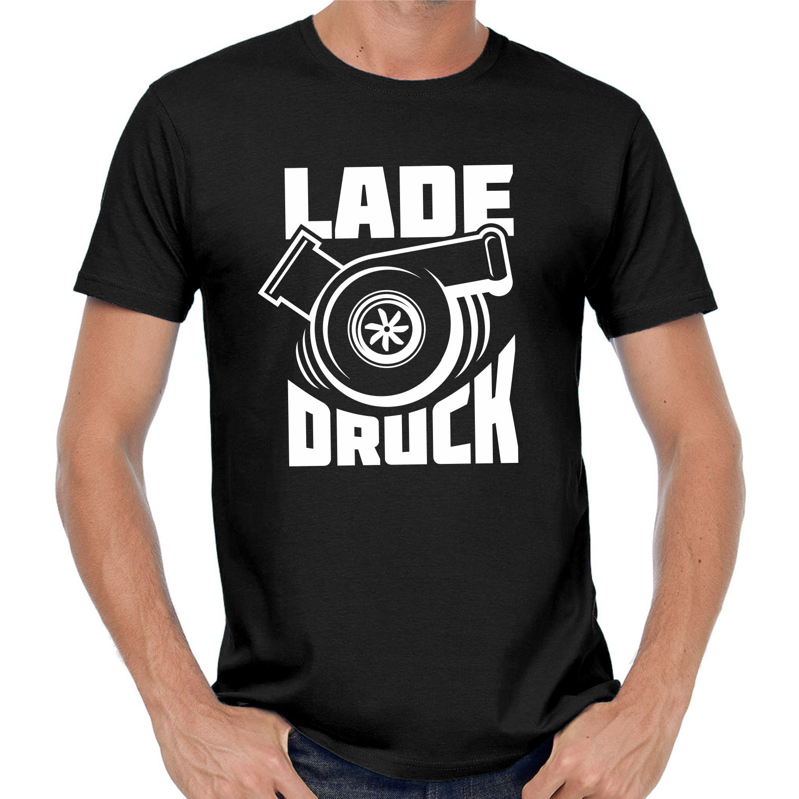 Ladedruck Turbolader Bi Turbo Tuning Tuner Boost Schrauber Auto Werkstatt Kompressor Compressor Comedy Spaß Sprüche Spruch Fun T-Shirt von artSHIRT24