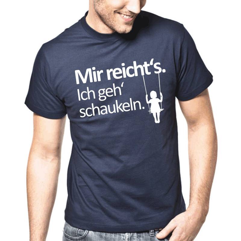 Mir Reichts Ich Geh' Schaukeln Sprüche Spruch Comedy Spaß Lustig Feier Party Urlaub Arbeit Geek Nerd Geschenkidee Funny Fun T-Shirt von artSHIRT24