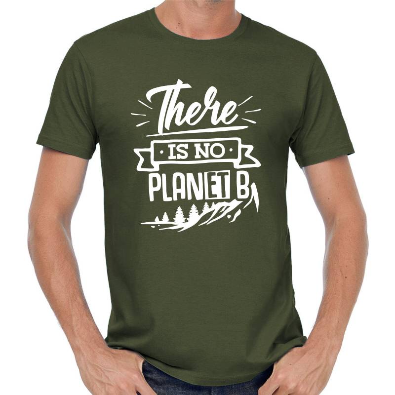 There Is No Planet B #fridaysforfuture Bewegung Freitagsdemo Schulstreik Earth Erde Sprüche Spruch Co2 Quote Umwelt Öko Eco Clean T-Shirt von artSHIRT24