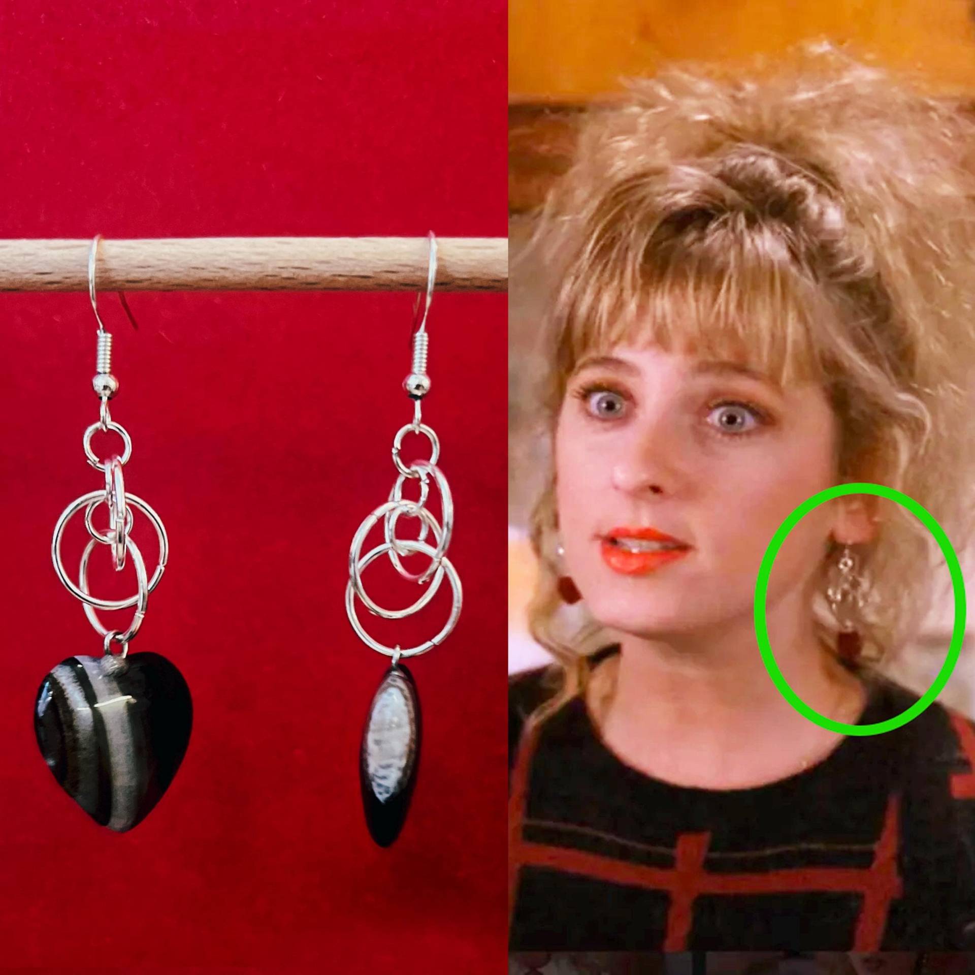 Lucy Moran Replika Ohrringe Twin Peaks Cosplay Lucy Moran Replika Ohrringe Twin Peaks Cosplay von artaemisia