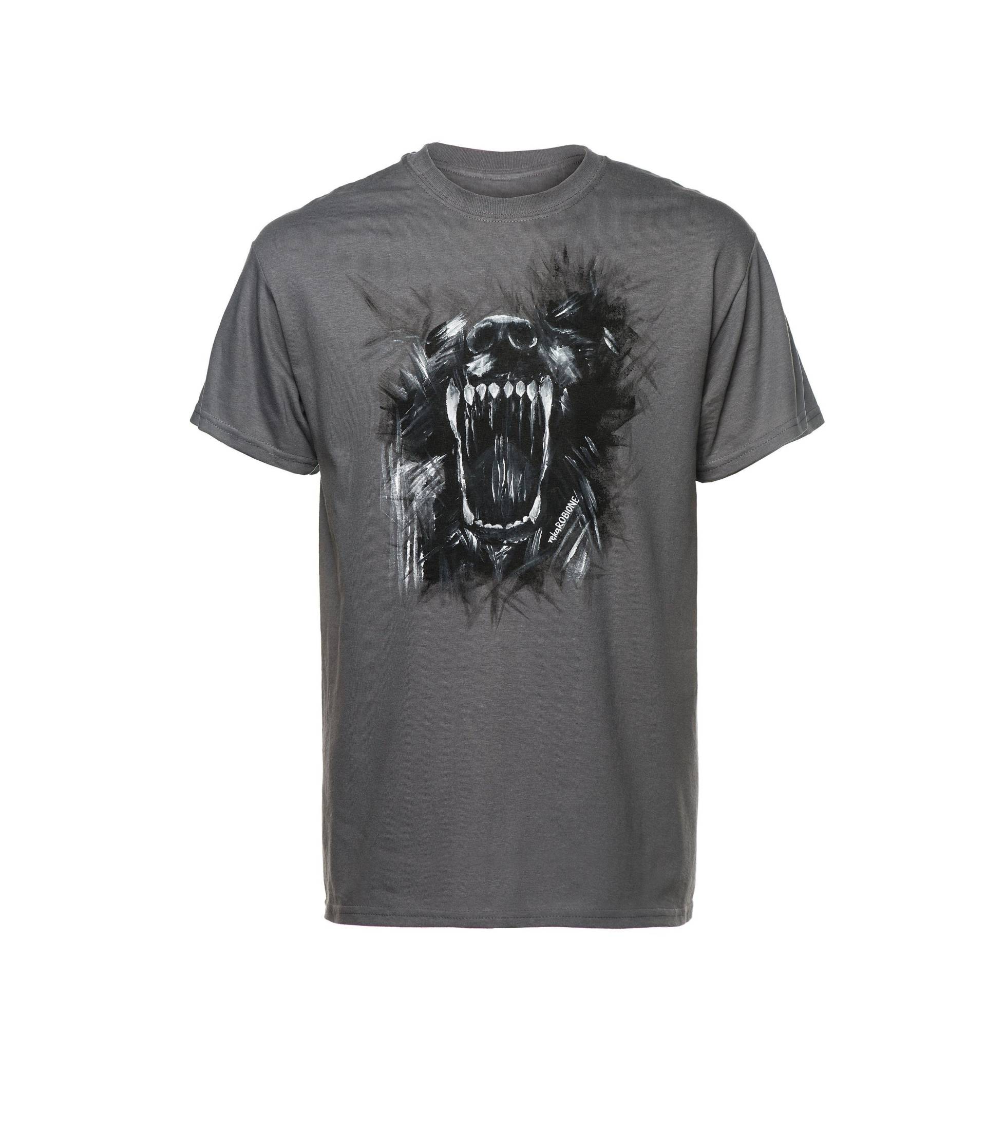 Handgemaltes Wolfsgeschenk Für Ihn, Abenteuer T-Shirt Papa, Natur Shirt Jungen, Personalisiertes Weihnachtsgeschenke von artbypoland