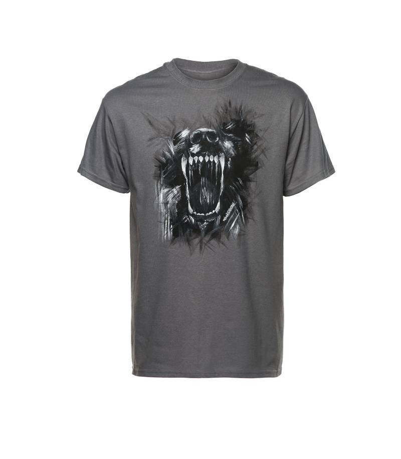 Handgemaltes Wolfsgeschenk Für Ihn, Abenteuer T-Shirt Papa, Natur Shirt Jungen, Personalisiertes Weihnachtsgeschenke von artbypoland