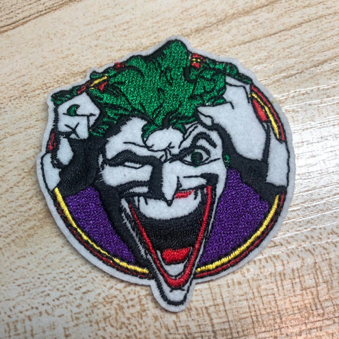Eisen Auf Patch - Joker Clown Nähen Bestickt Für Jacke von artcraft32
