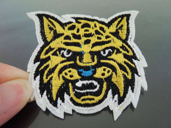 Eisen Auf Patch - Tiger Head Patches Tier Applikation Gestickt Patch Nähen von artcraft32