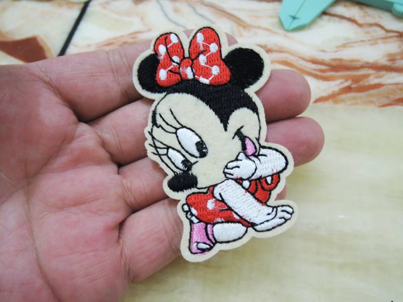 Pinke Patches - 1 Stk. Aufnäher Oder Maus von artcraft32