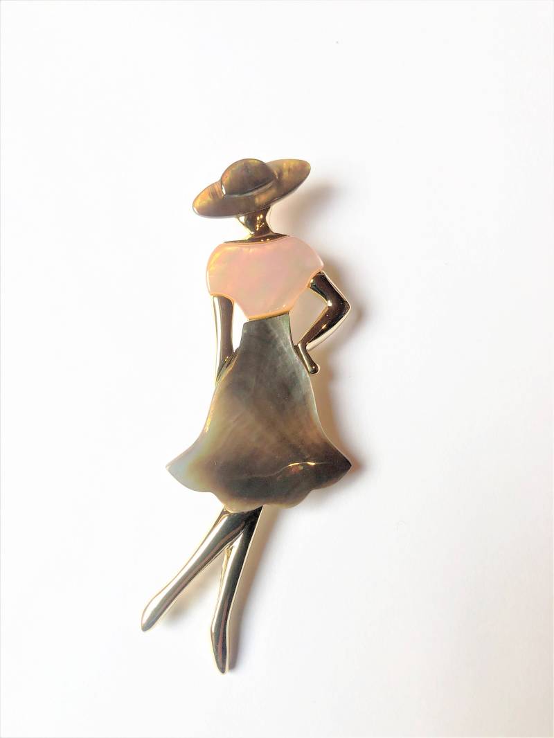 Ladybrosche Japan von artdecoblumenberg