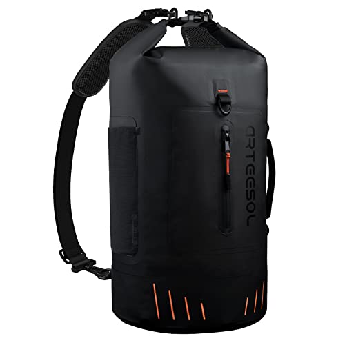 Blackace arteesol Wasserdichter Rucksack - Dry Bag 20L 30L 40L 45L Wasserfester Rucksack Seesack Wasserdicht für Kajak, Kanu, Camping, Trekking, Wandern, Segeln oder andere Wassersportarten von Blackace arteesol