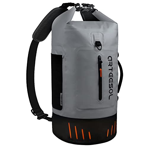 Blackace arteesol Wasserdichter Rucksack - Dry Bag 20L 30L 40L 45L Wasserfester Rucksack Seesack Wasserdicht für Kajak, Kanu, Camping, Trekking, Wandern, Segeln oder andere Wassersportarten von Blackace arteesol