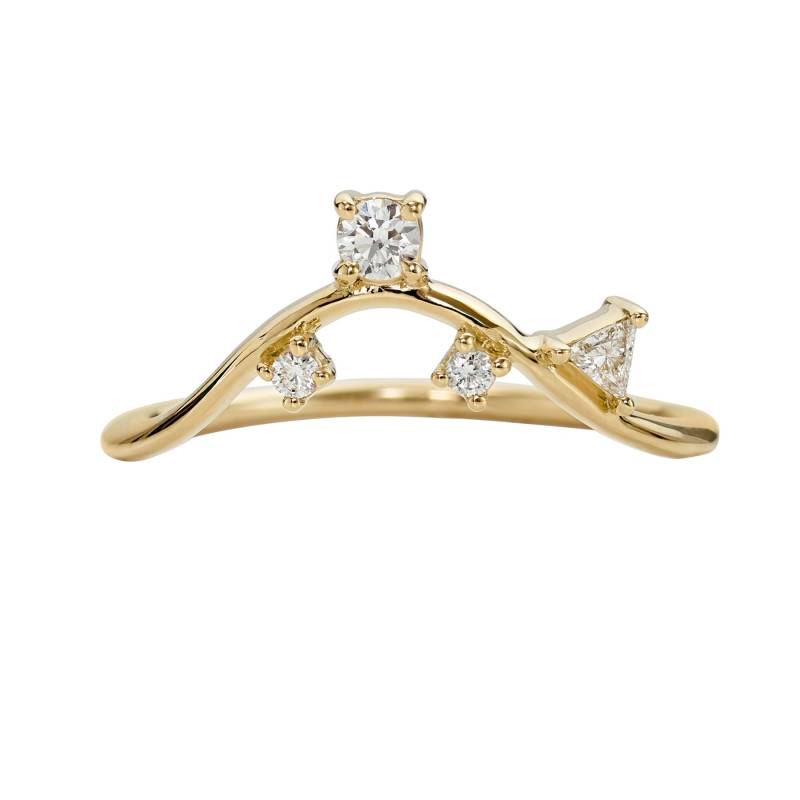 Sammeln Mixed Cut Diamant Ehering von artemer