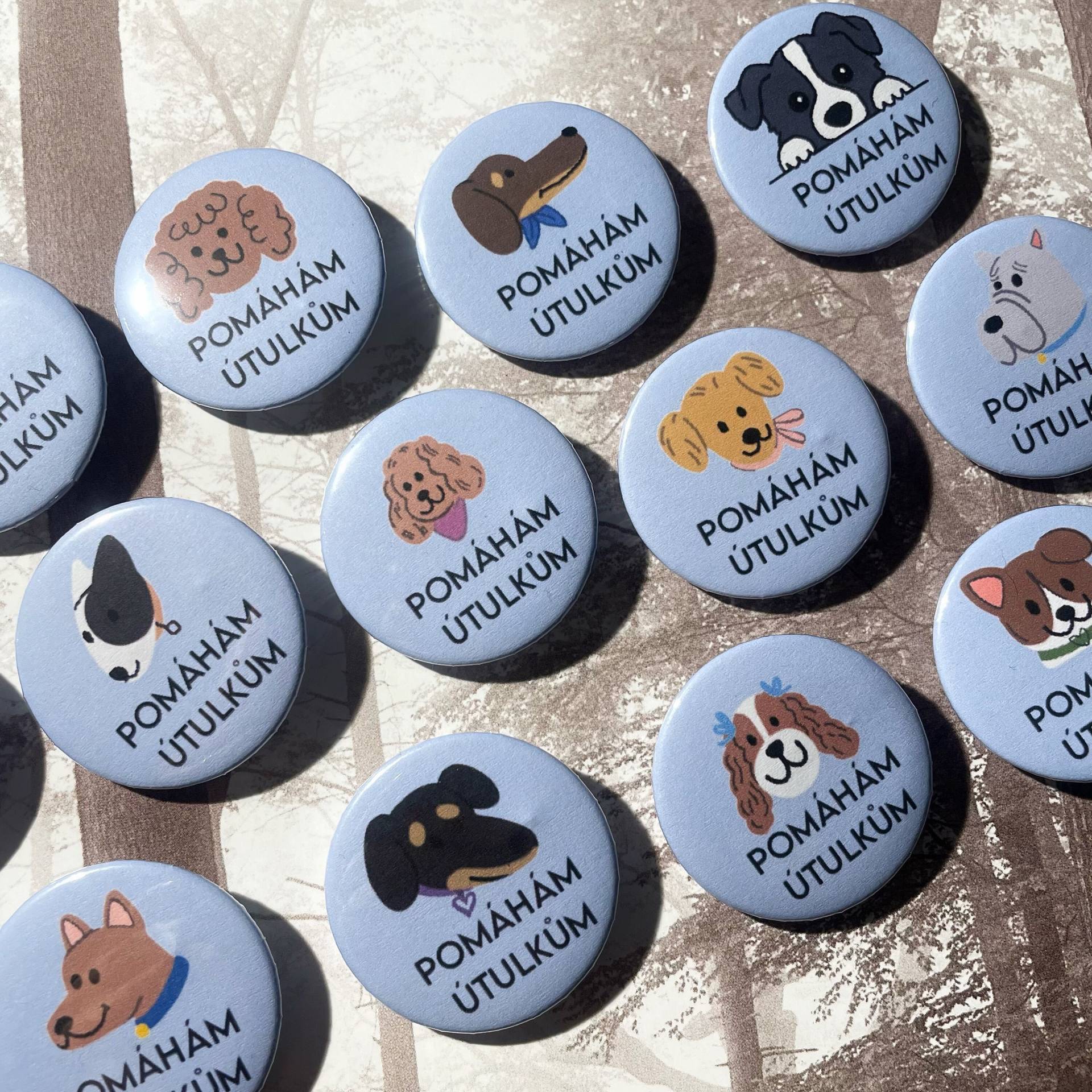 Anstecker Mit Hunderassen - Der Volle Preis Geht An Hunde in Not Anstecker Mit Hunderassen - Der Volle Preis Geht An Hunde in Not von artfoxyunchained