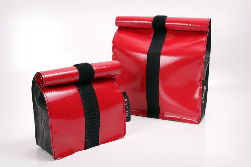 2Er Set Qltourbag Aus Plane Und Fahrradschlauch von arthurkopf