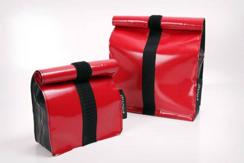 2Er Set Qltourbag Aus Plane Und Fahrradschlauch von arthurkopf