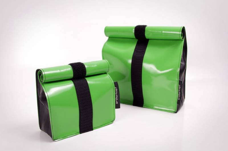 2Er Set Qltourbag Aus Plane Und Fahrradschlauch von arthurkopf