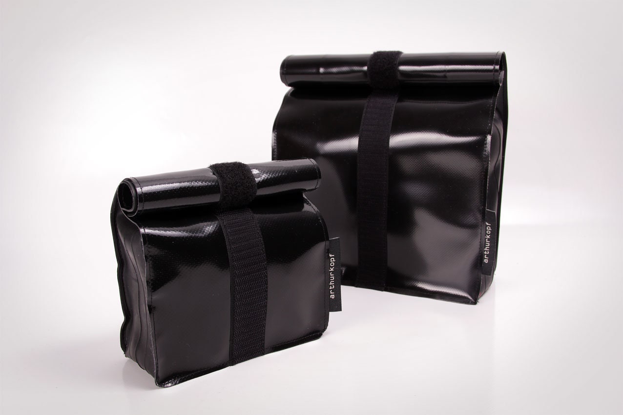 2Er Set Qltourbag Aus Plane Und Fahrradschlauch von arthurkopf