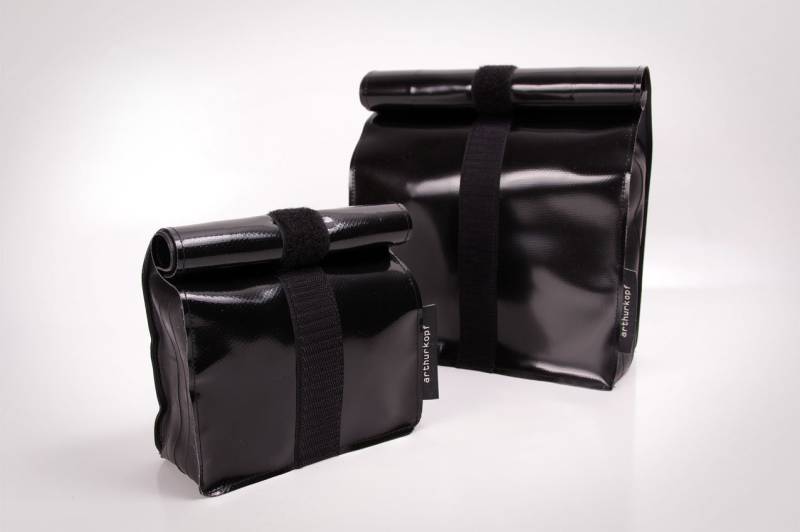 2Er Set Qltourbag Aus Plane Und Fahrradschlauch von arthurkopf