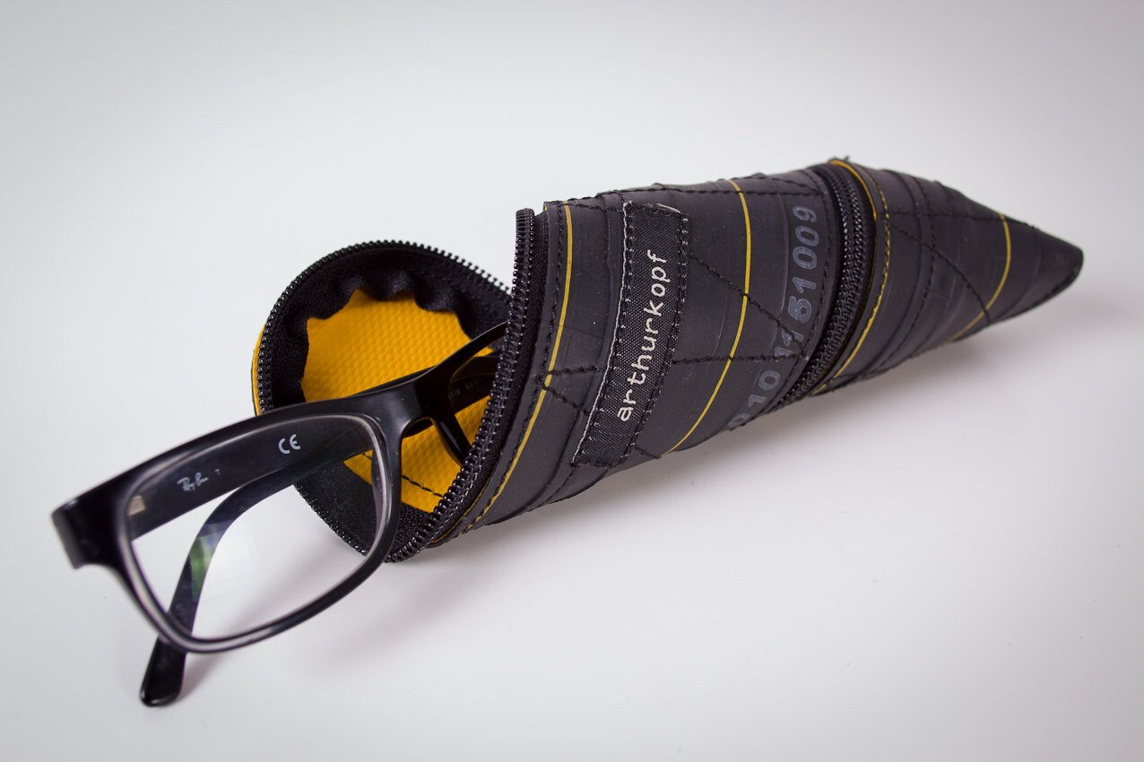 Brillenetui Aus Fahrradschlauch von arthurkopf