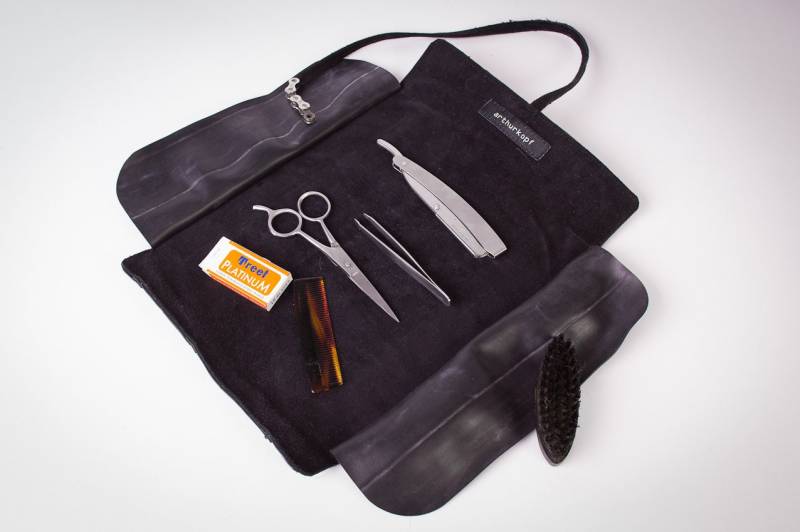 Rolletui - Fahrradschlauch & Leder von arthurkopf