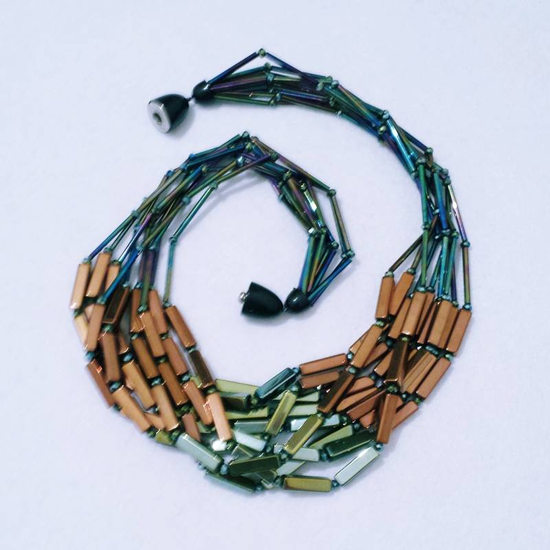 Kurze Halskette Mit Schillernden Kristallen „Shining Rays" von artincartogioielli