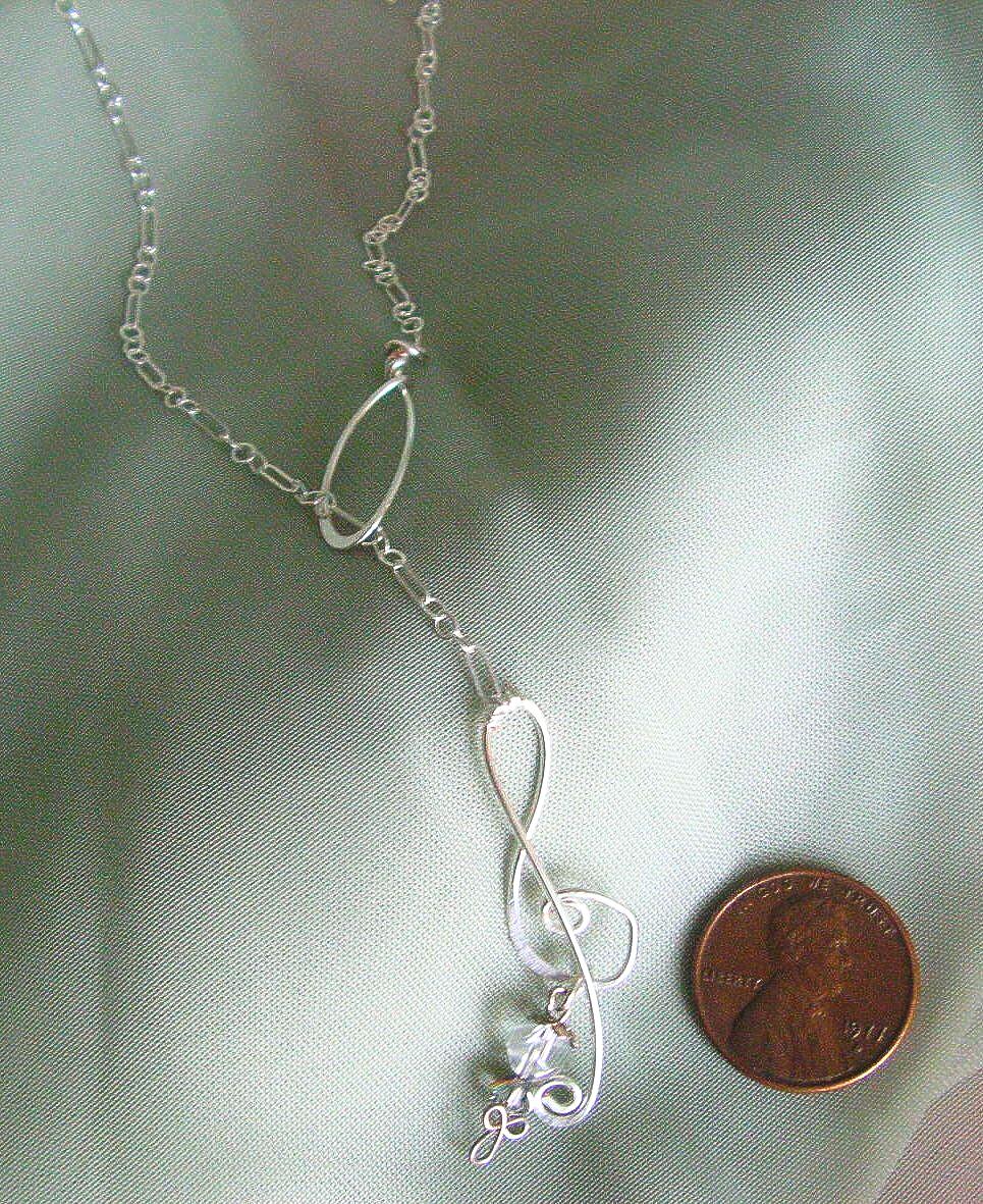 Marilyn Halskette, Violinschlüssel Birthstone Hochzeiten, Musik Liebhaber, Schmuck, Herbst Geschenke, Weihnachtsgeschenke von artistiquejewelry