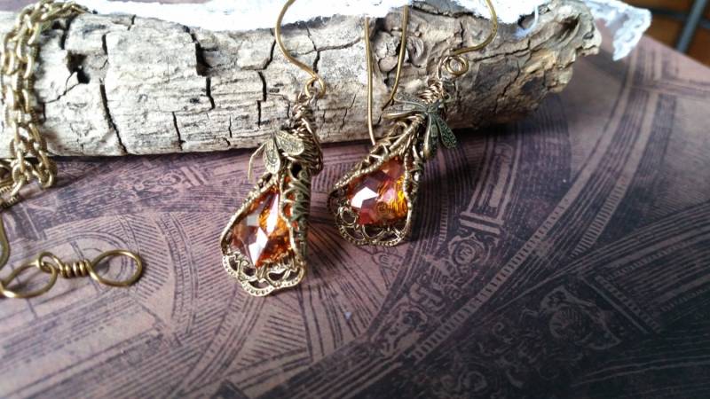 Pfirsich Blumensträuße Tropfen, Erhalten Sie Ihre Blush Auf Ohrringe, Libellen Blush Hochzeit Braut Herbst Geschenke von artistiquejewelry