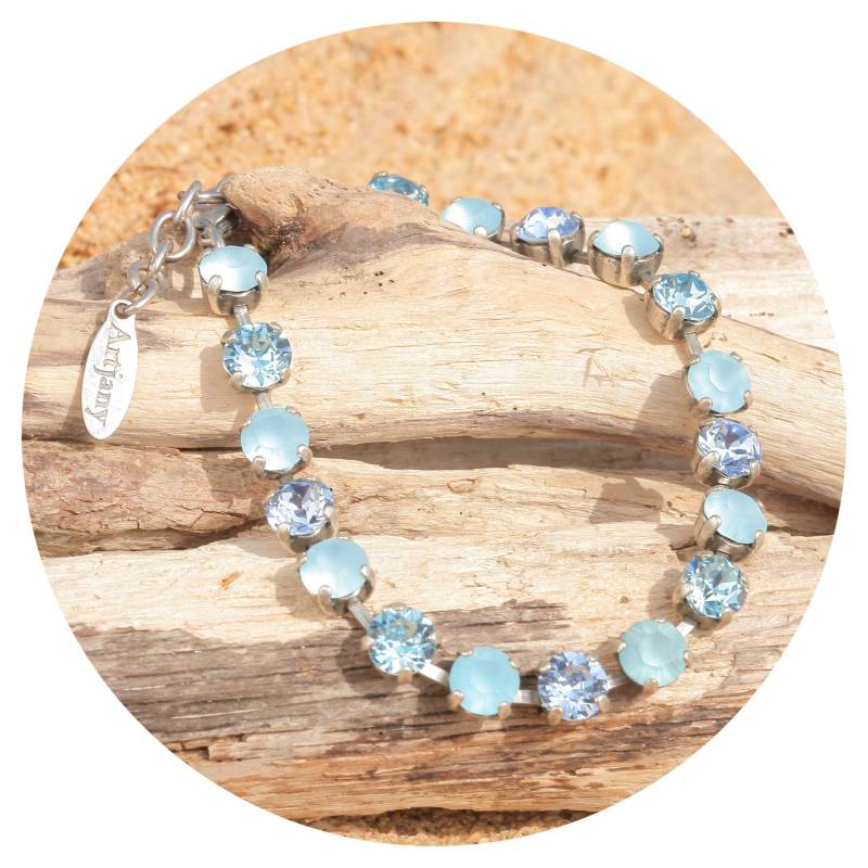 Artjany Armband Aqua Matt Mix von artjany