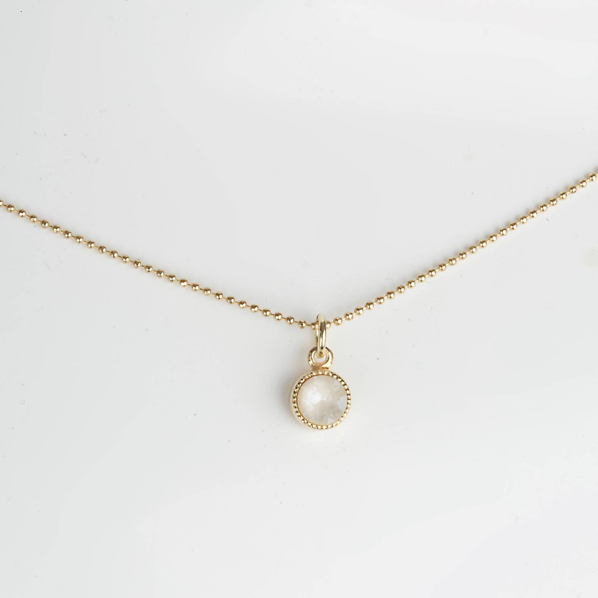 Artjany Goldene Halskette Lienen Ignite Swarovski Artjany Goldene Halskette Lienen Ignite Swarovski von artjany