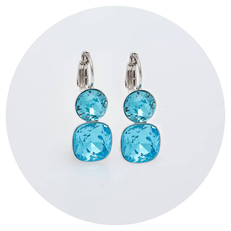 Artjany Leichter Ohrring Saserra in Aquatürkis von artjany