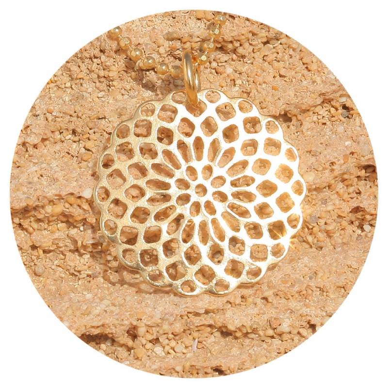 Artjany Mandala Kette Gold von artjany