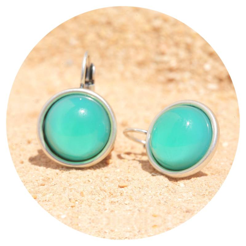 Artjany Ohrring Pudertürkis Silber von artjany