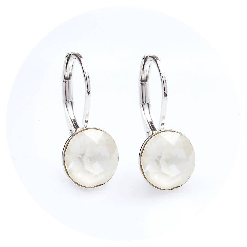 Artjany Ohrringe Mit Swarovski Kristallen in Linen Ignite von artjany