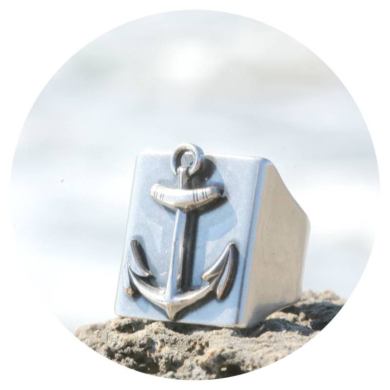 Artjany Ring Anker Down By The Sea Silber von artjany