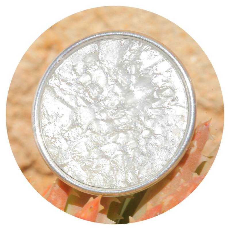 Artjany Ring Cabochon Rund White Patina Silber Artjany Ring Cabochon Rund White Patina Silber von artjany