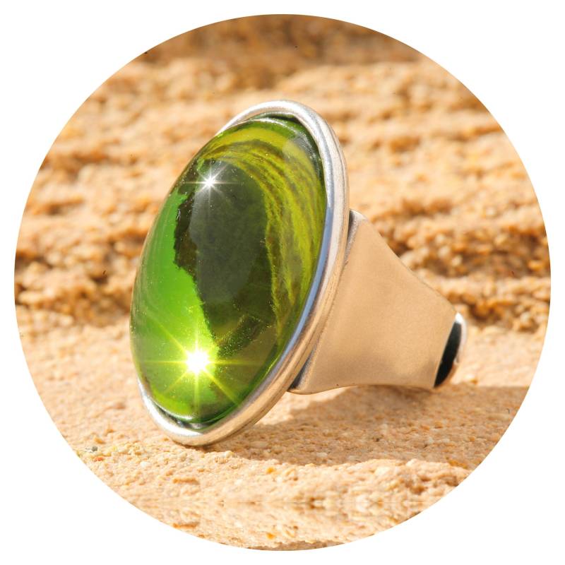 Artjany Ring Olivin Silber von artjany
